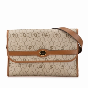 Honeycomb Coated Canvas Crossbody