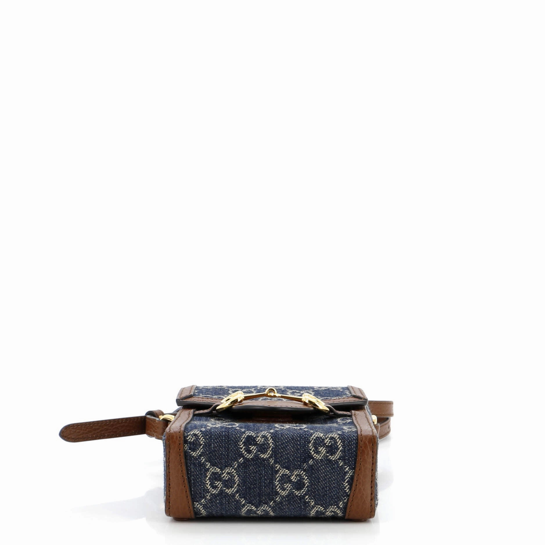 Horsebit 1955 Crossbody Bag GG Denim Mini