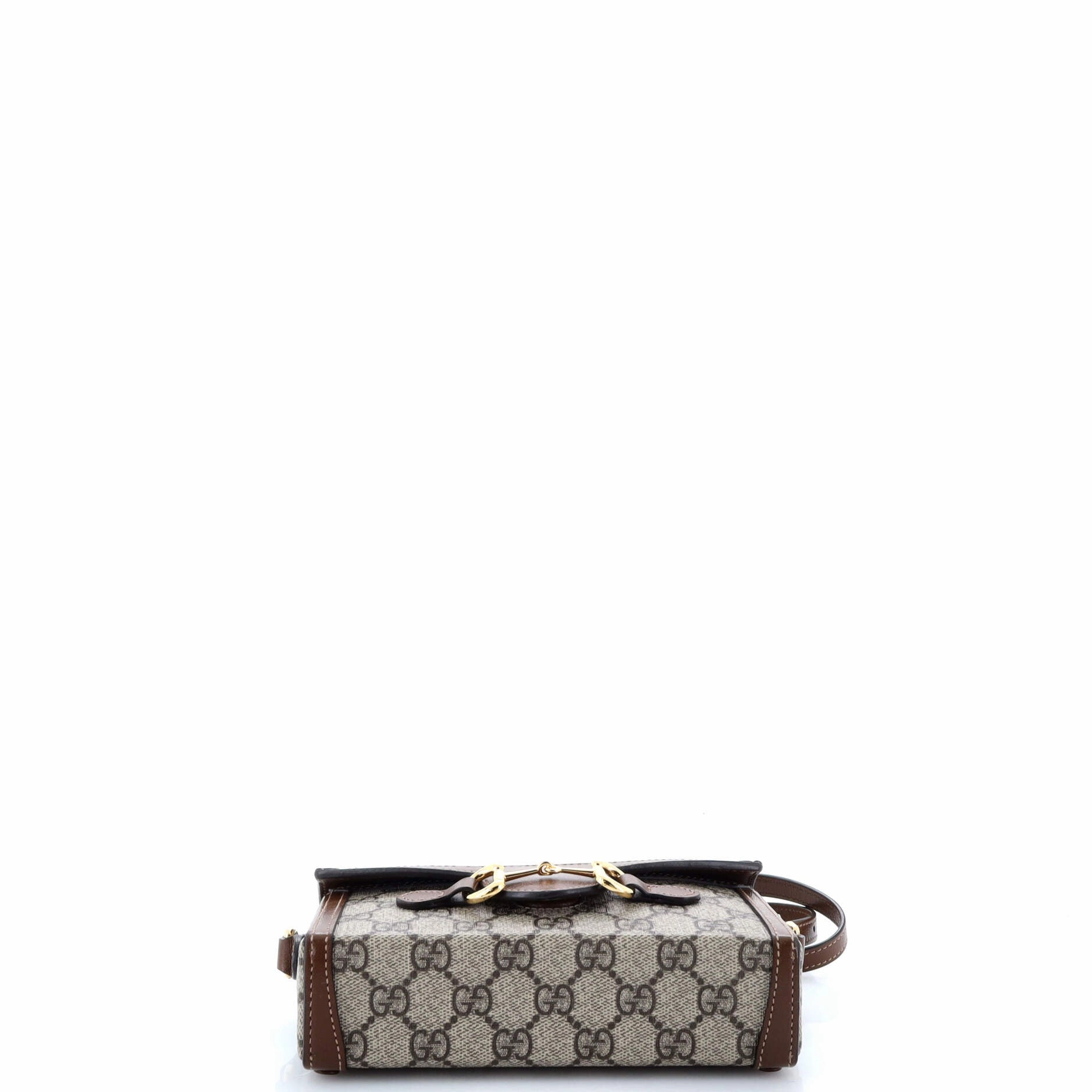 Horsebit 1955 Flap Crossbody Bag GG Coated Canvas Mini