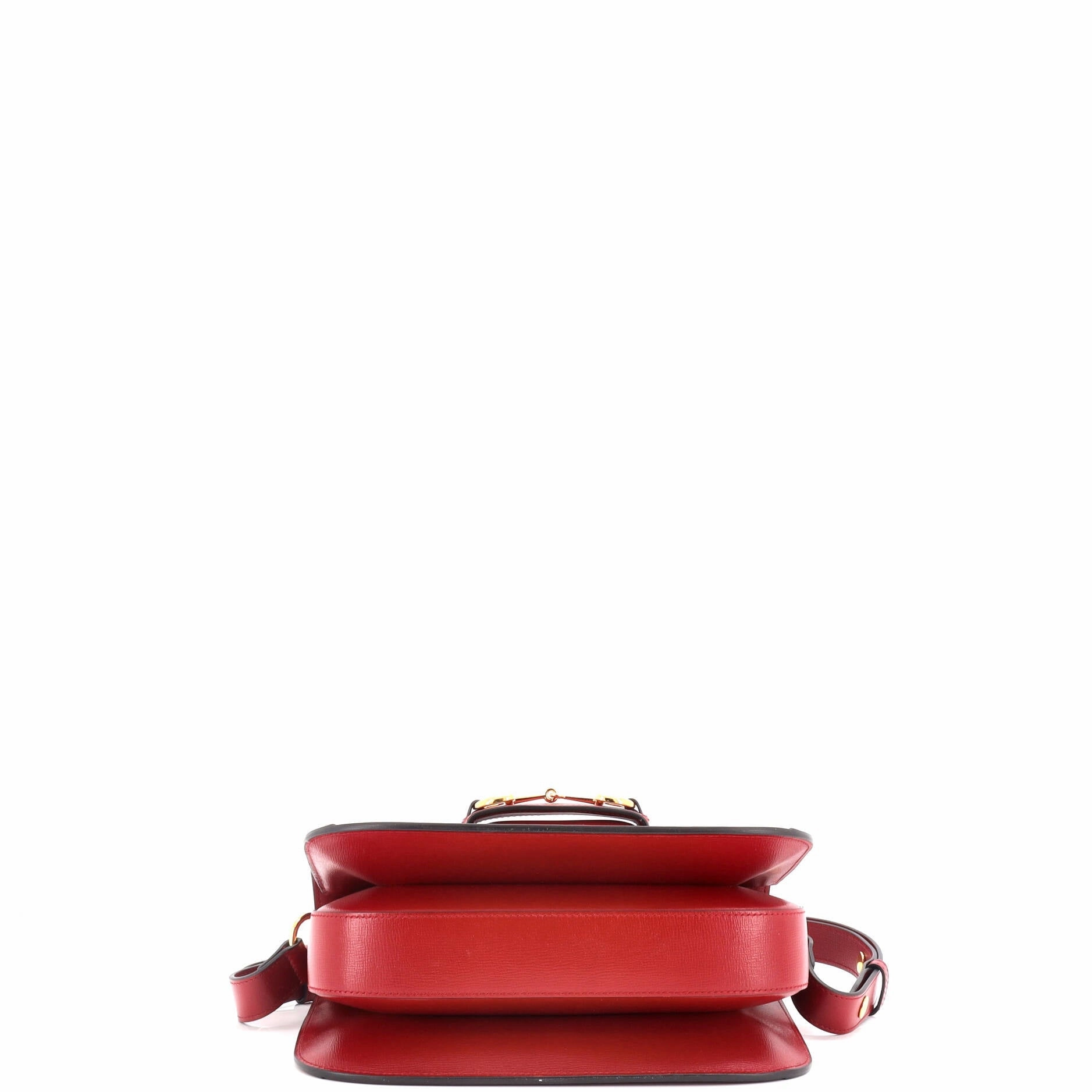 Horsebit 1955 Shoulder Bag GG Coated Canvas with Leather Small
