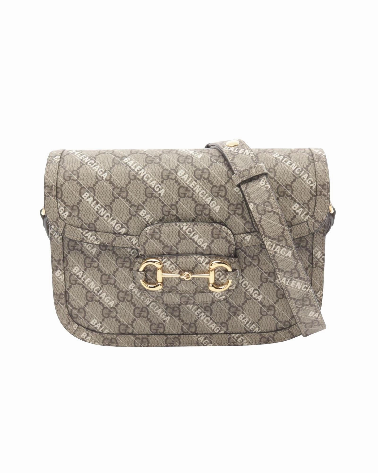 Hourglass XS Beige Shoulder Bag