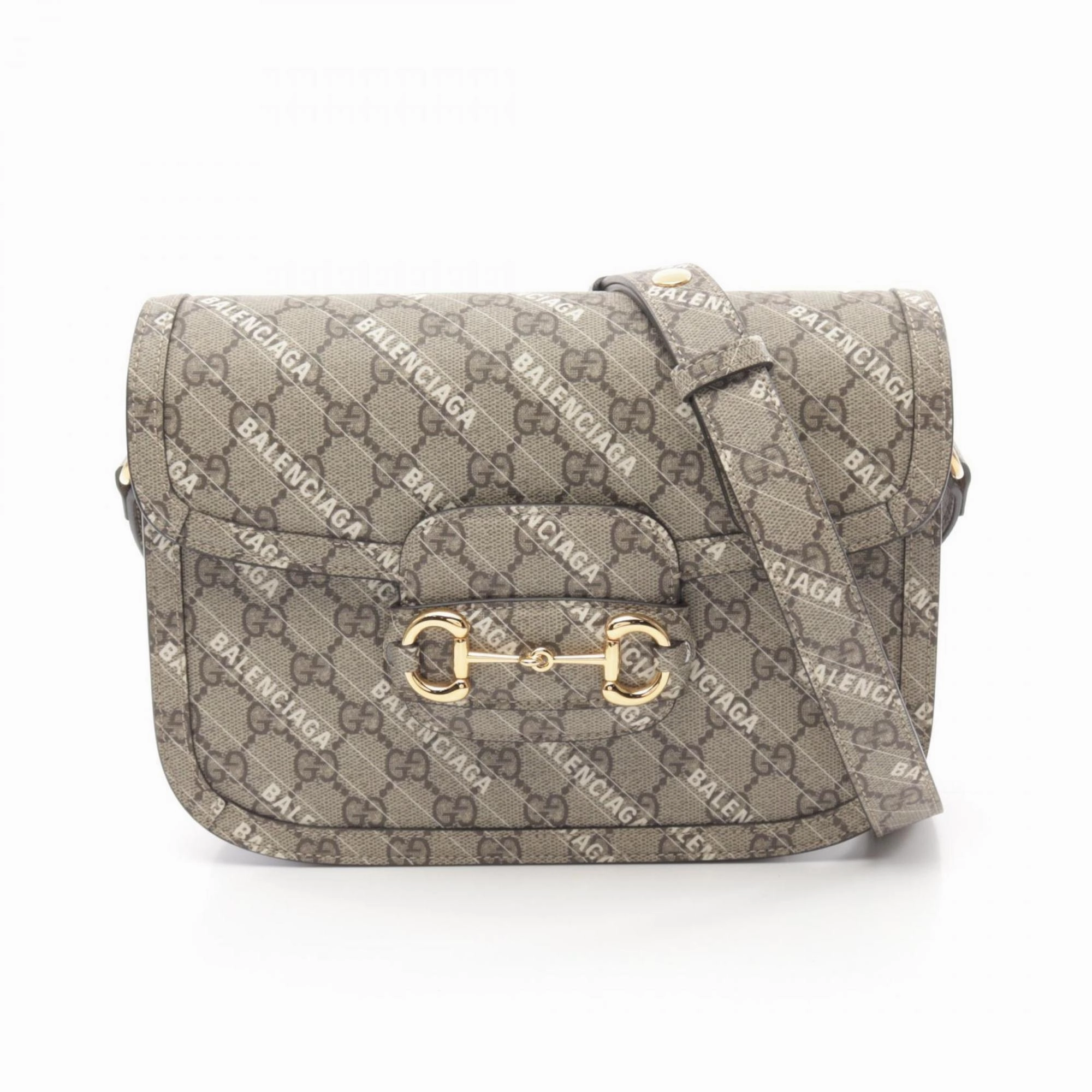 Hourglass XS Beige Shoulder Bag