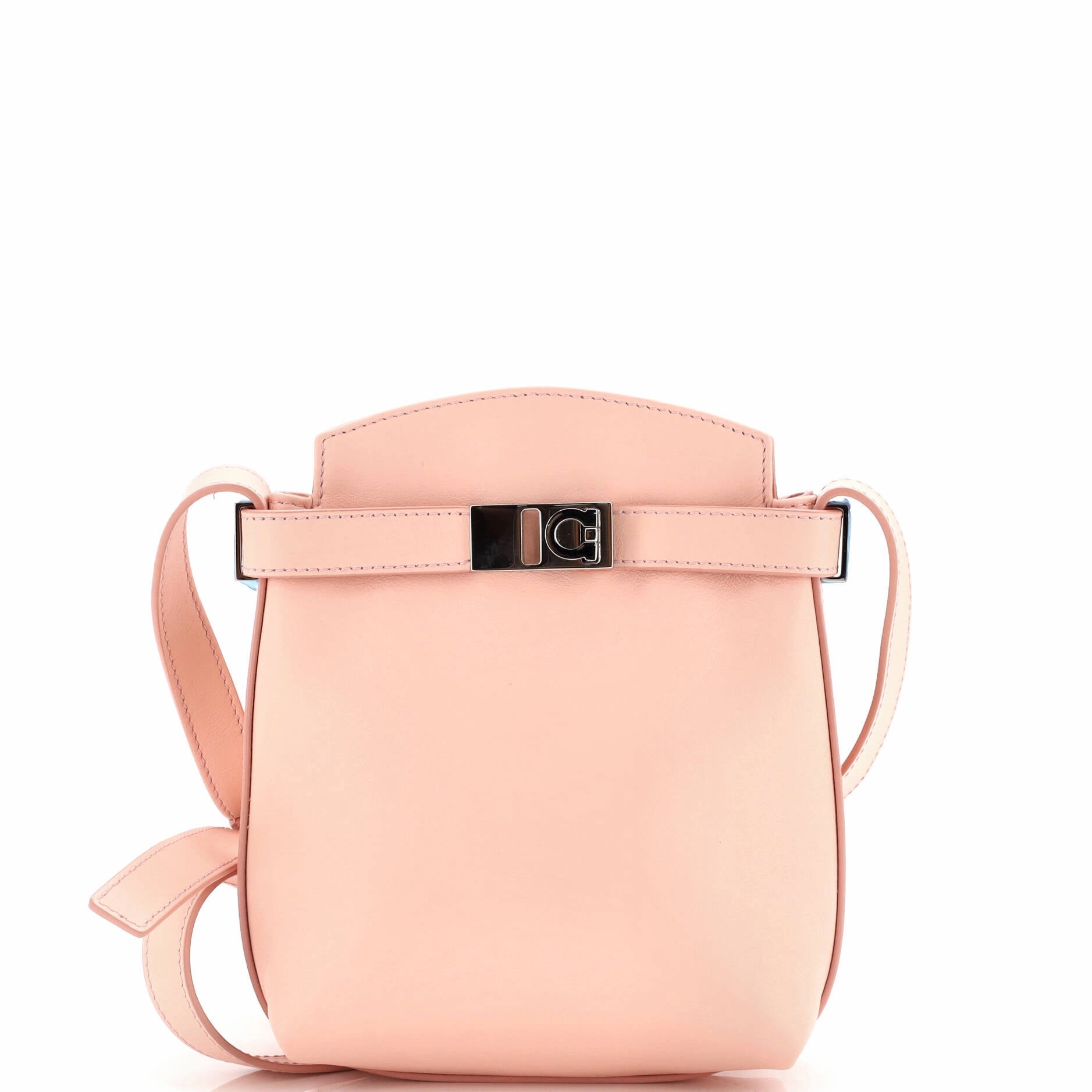 Hug Gancini Phone Holder Crossbody Bag Leather