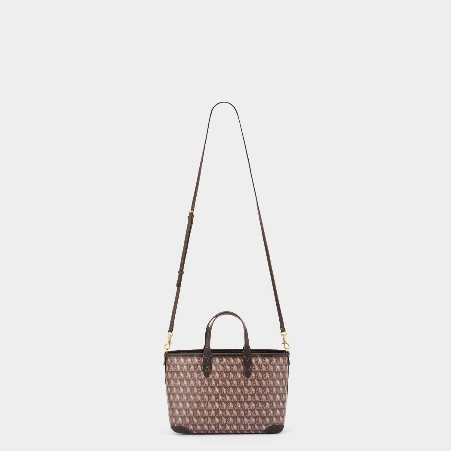 I Am A Plastic Bag XS Zipped Motif Cross-body Tote