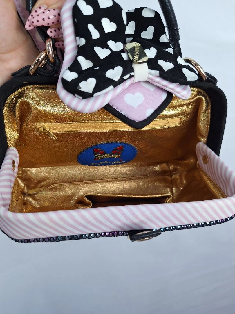 Irregular Choice Minnie Mouse Fun Top Handle Bag