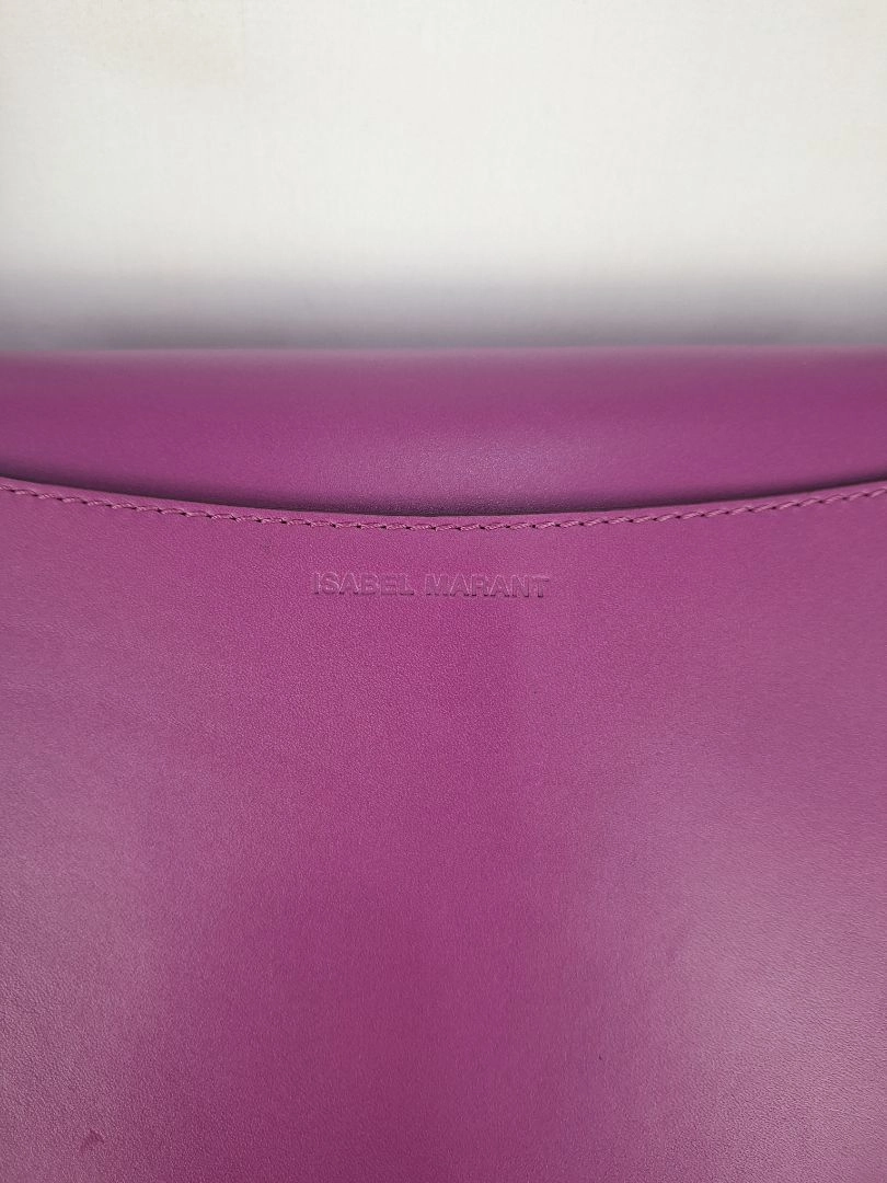 Isabel Marant Eggplant Skano Belt Bag