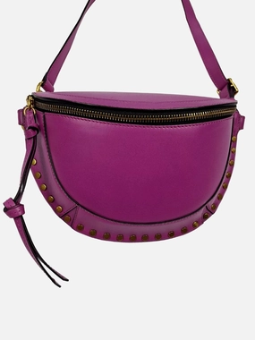 Isabel Marant Eggplant Skano Belt Bag