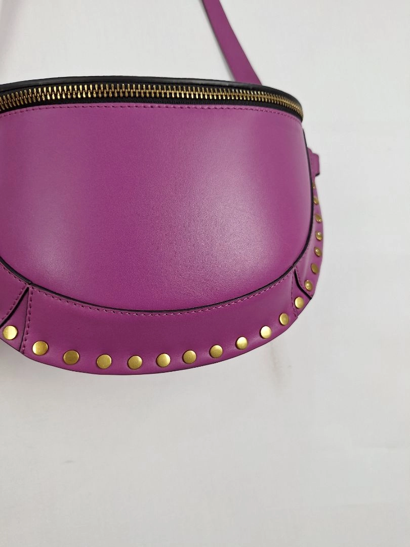 Isabel Marant Eggplant Skano Belt Bag