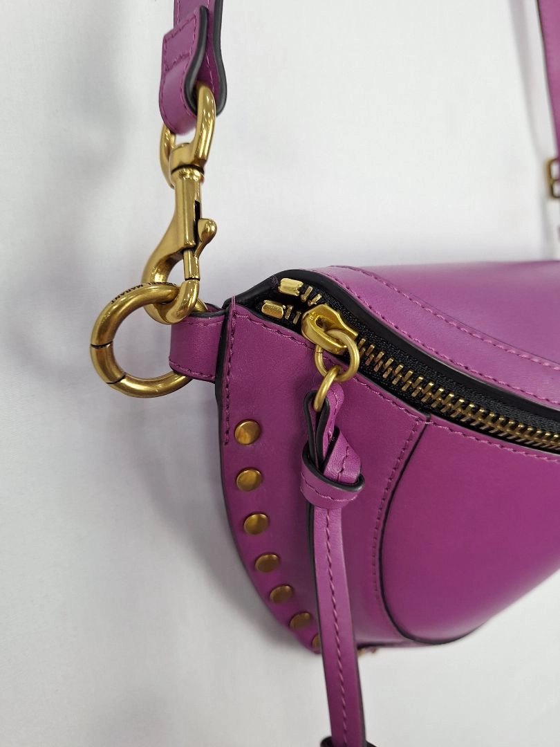 Isabel Marant Eggplant Skano Belt Bag
