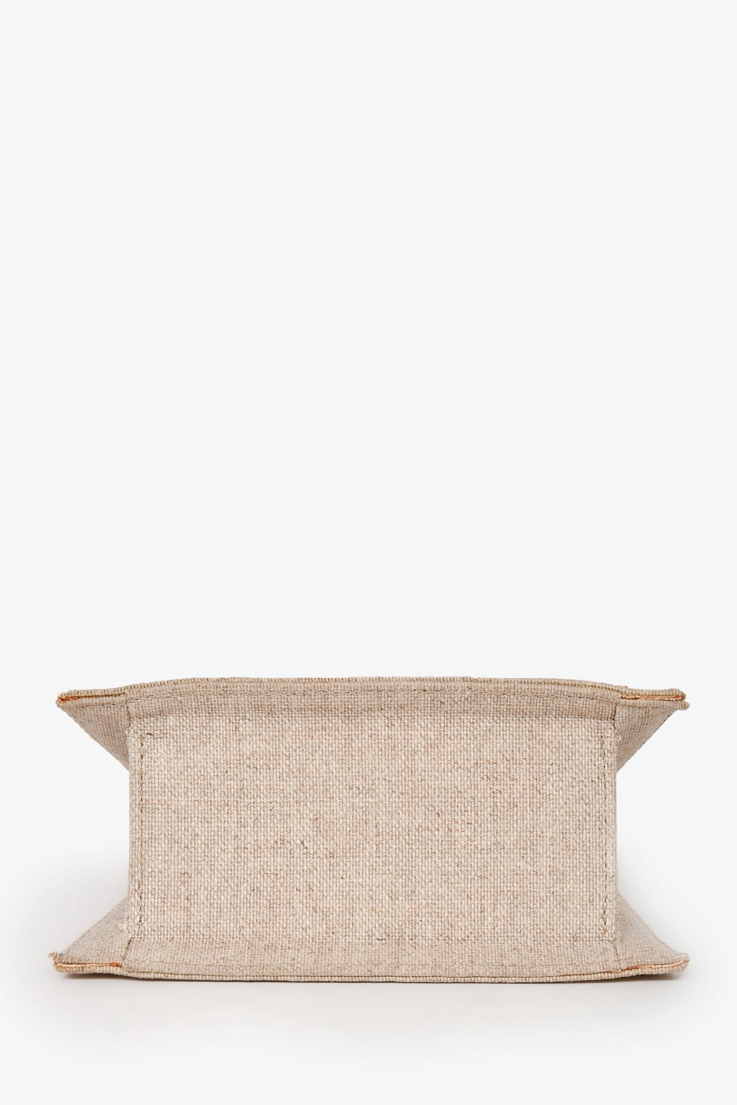 Jacquemus Beige Canvas 'Le Chiquito' Moyen Bag