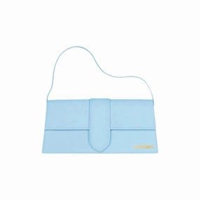 Jacquemus Le Bambino Long Flap Shoulder Bag Light Blue