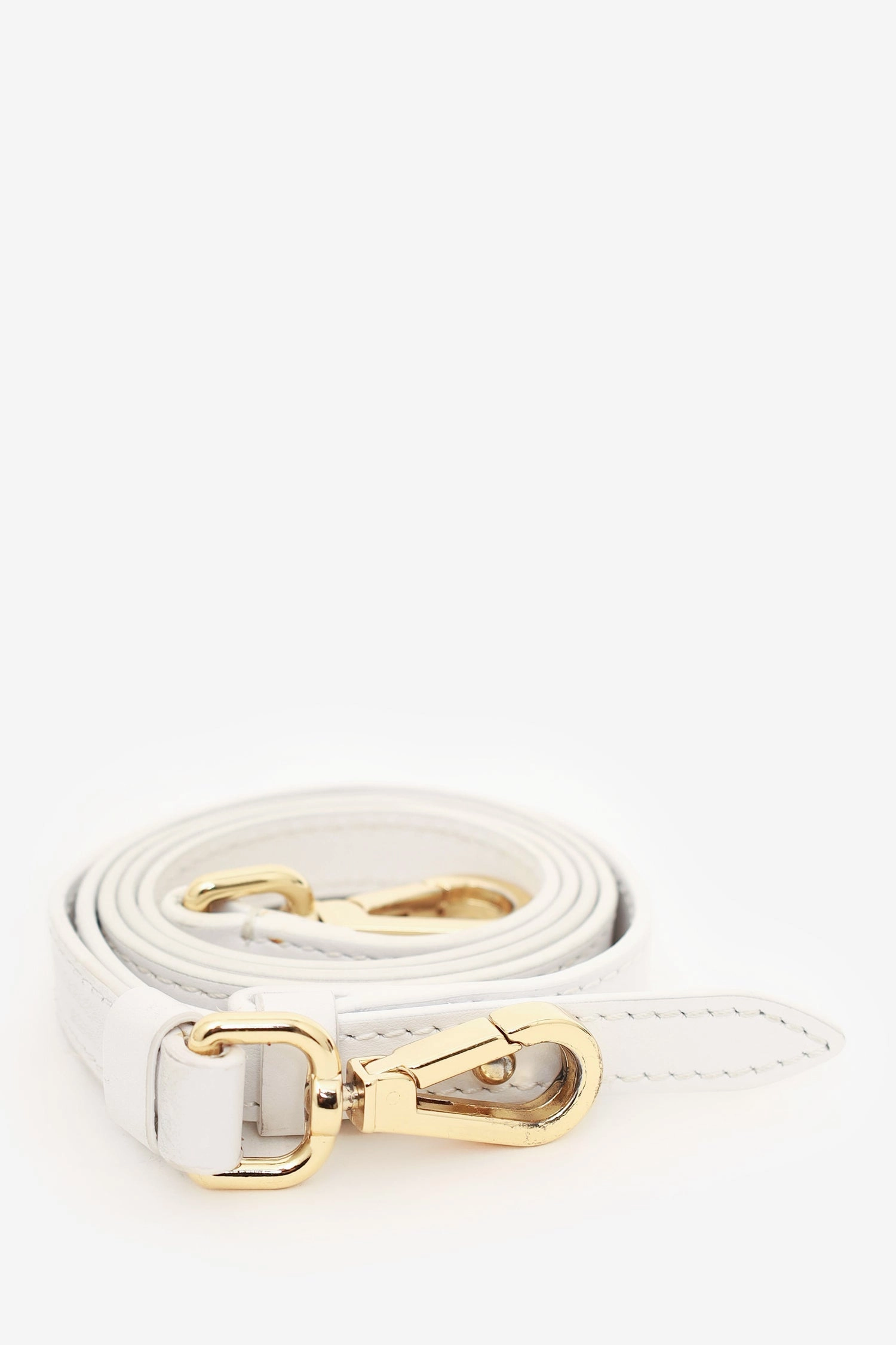 Jacquemus White Leather Les Classiques 'Le grand Chiquito' Bag
