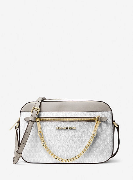 Jet Set Large Logo Crossbody Bag