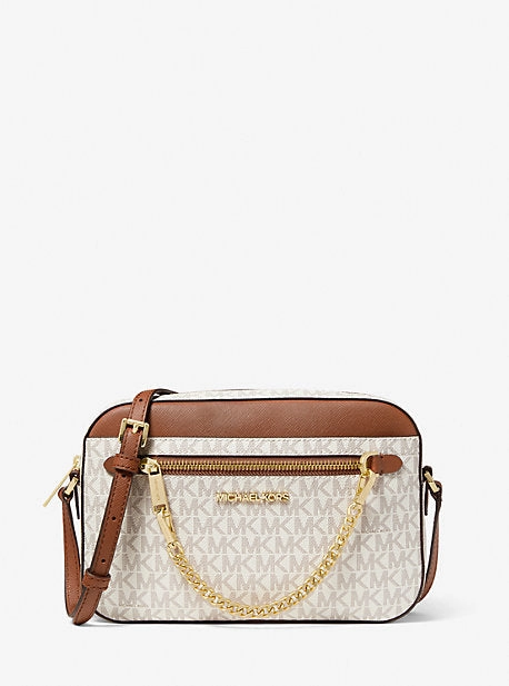 Jet Set Large Logo Crossbody Bag