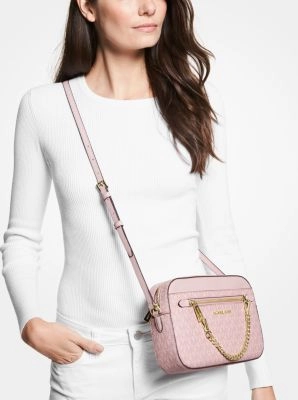 Jet Set Large Logo Crossbody Bag
