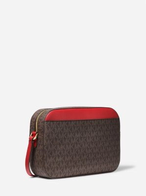 Jet Set Large Logo Crossbody Bag