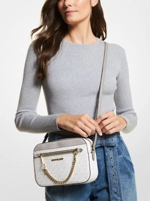 Jet Set Large Logo Crossbody Bag