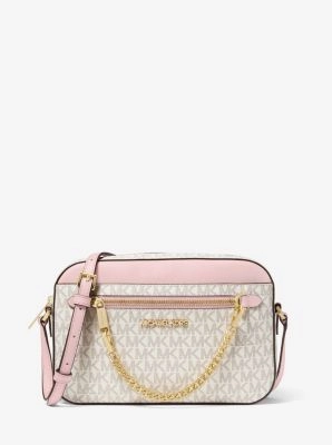 Jet Set Large Logo Crossbody Bag