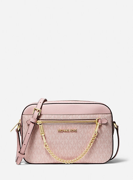 Jet Set Large Logo Crossbody Bag