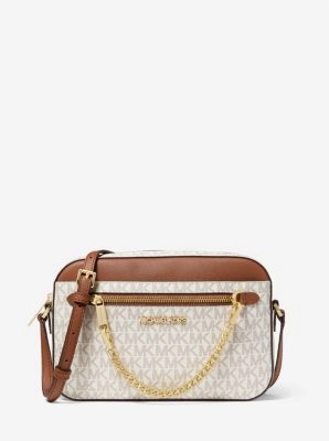 Jet Set Large Logo Crossbody Bag
