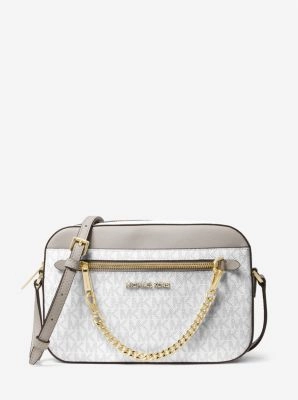 Jet Set Large Logo Crossbody Bag