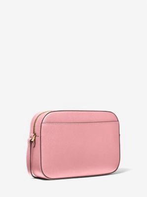 Jet Set Large Saffiano Leather Crossbody Bag