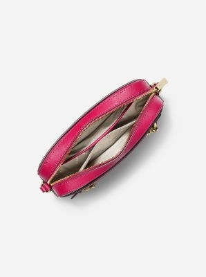 Jet Set Large Saffiano Leather Crossbody Bag