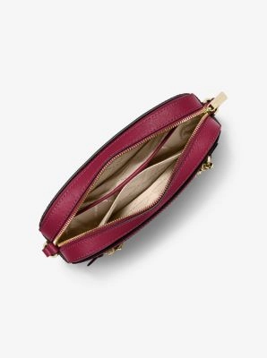 Jet Set Large Saffiano Leather Crossbody Bag