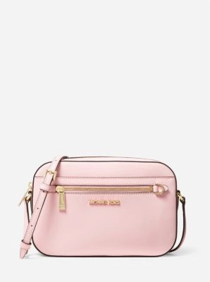 Jet Set Large Saffiano Leather Crossbody Bag