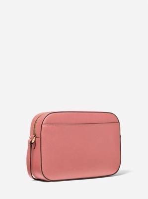 Jet Set Large Saffiano Leather Crossbody Bag