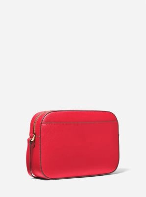 Jet Set Large Saffiano Leather Crossbody Bag