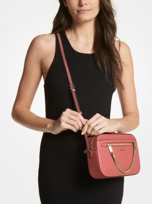 Jet Set Large Saffiano Leather Crossbody Bag