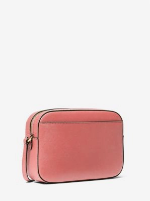 Jet Set Large Saffiano Leather Crossbody Bag