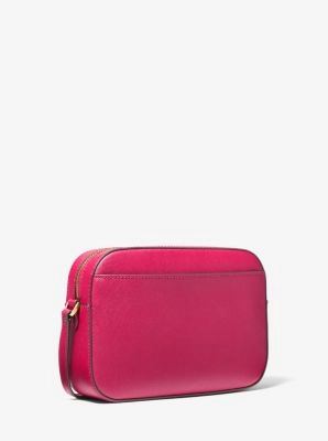Jet Set Large Saffiano Leather Crossbody Bag
