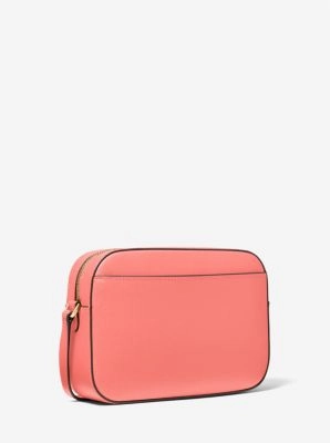 Jet Set Large Saffiano Leather Crossbody Bag