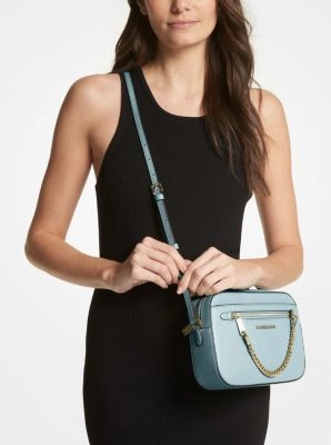 Jet Set Large Saffiano Leather Crossbody Bag