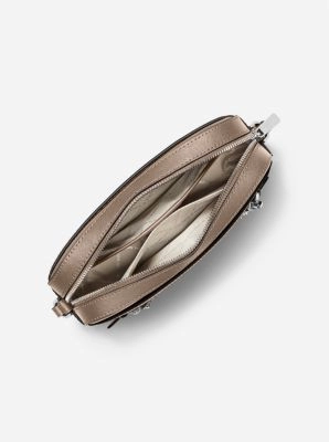 Jet Set Large Saffiano Leather Crossbody Bag