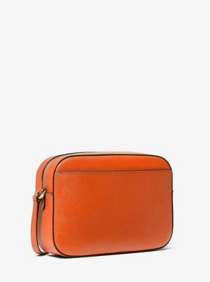 Jet Set Large Saffiano Leather Crossbody Bag