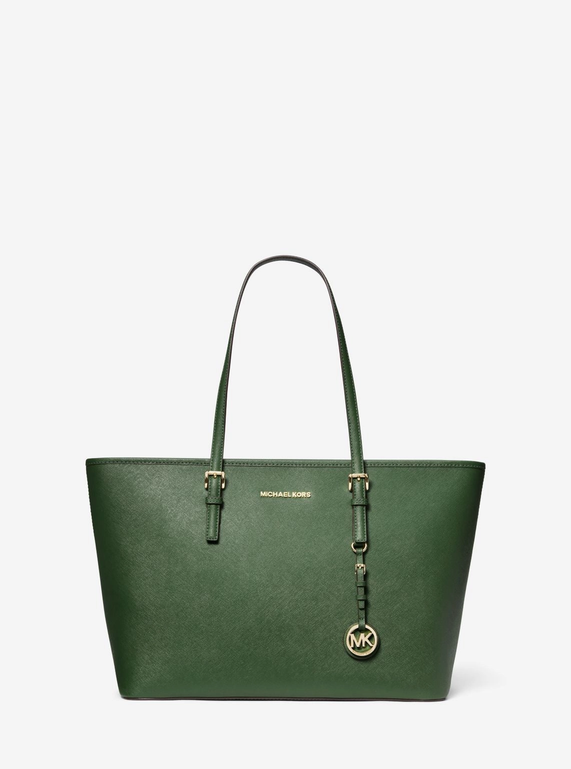Jet Set Medium Saffiano Leather Top-Zip Tote Bag