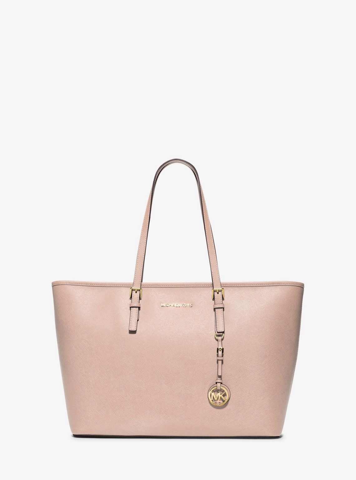 Jet Set Medium Saffiano Leather Top-Zip Tote Bag