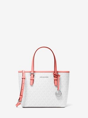 Jet Set Travel Extra-Small Logo Top-Zip Tote Bag