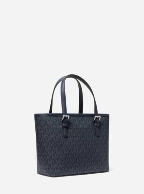 Jet Set Travel Extra-Small Logo Top-Zip Tote Bag