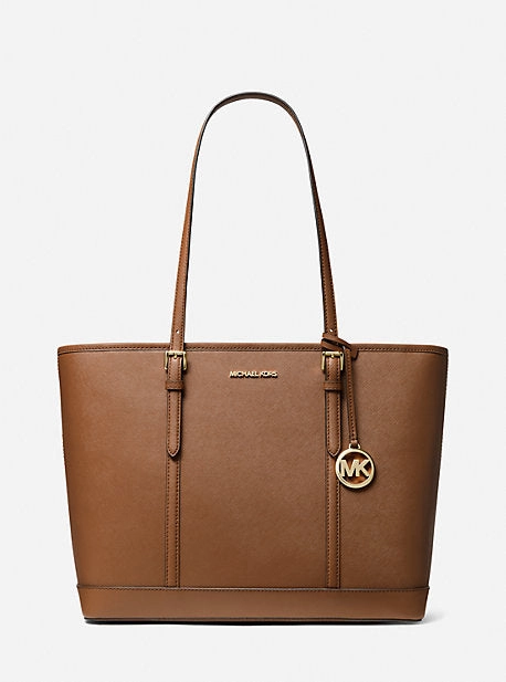 Jet Set Travel Large Saffiano Leather Tote Bag