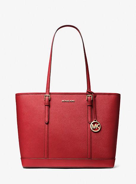 Jet Set Travel Large Saffiano Leather Tote Bag