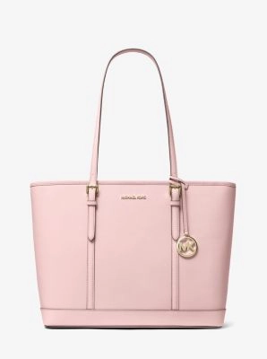 Jet Set Travel Large Saffiano Leather Tote Bag