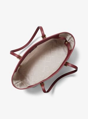 Jet Set Travel Large Saffiano Leather Tote Bag
