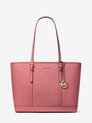 Jet Set Travel Large Saffiano Leather Tote Bag