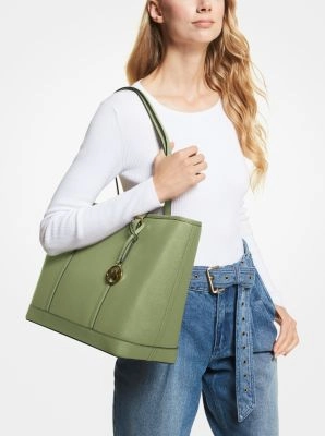 Jet Set Travel Large Saffiano Leather Tote Bag