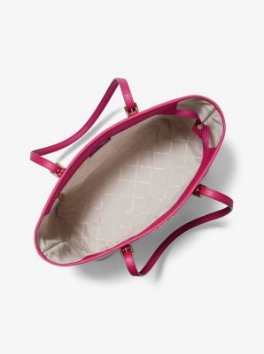 Jet Set Travel Large Saffiano Leather Tote Bag