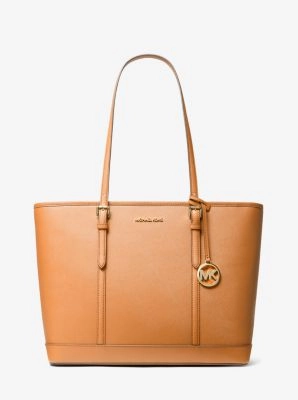 Jet Set Travel Large Saffiano Leather Tote Bag